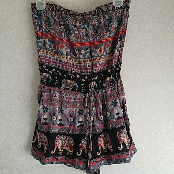 Angie Pants - Angie Strapless Short All / Romper